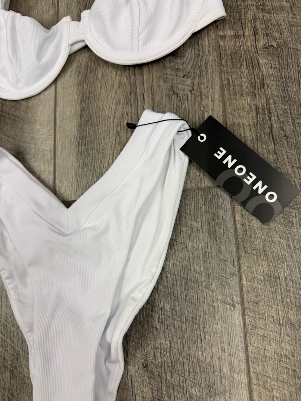 OneOne White Bikini Set - Picture 2 of 11